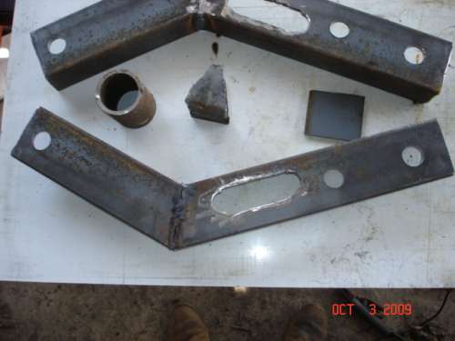 turner frame
Frame for log turner/clamp. 2X3 1/4 angle iron
