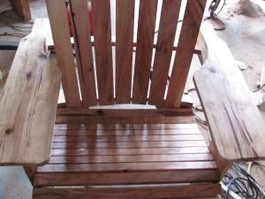 arms and seat finished
Keywords: cedar Adirondack chair