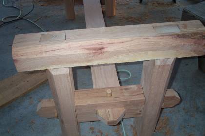 pegged assembly again
Keywords: mortise tenon workbench