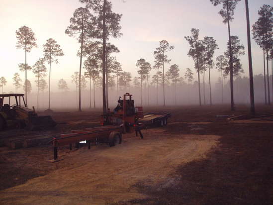 Back on the WW ranch
Sunrise and a sawmill.  Does it get any better than this?
