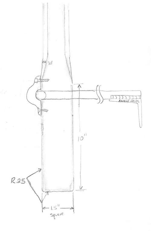 Timber Lever sketch
