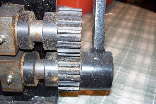 Cooks roller crank gears
