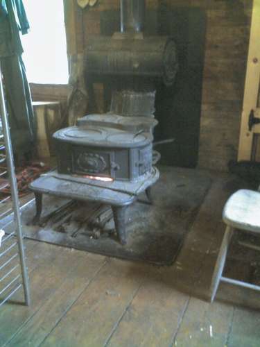 old stove
