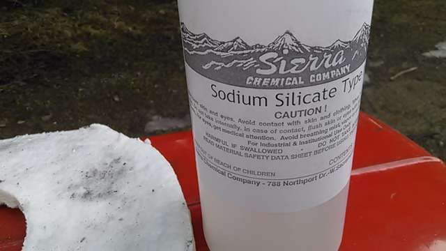 sodium silicate
