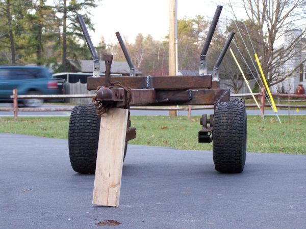 built an atv log/firewood trailer in