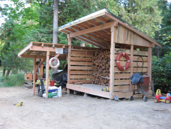 new wood shed
build oct. '12
