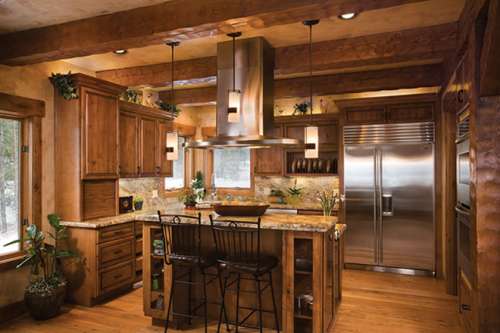 kitchen6-timber frame home
