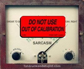 Image result for sarcasm meter
