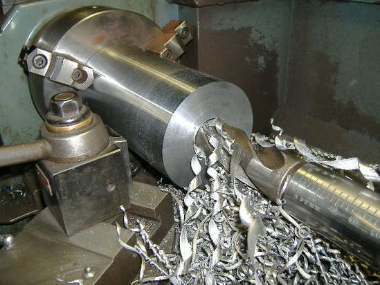 The starting of a new center bearing mount.
