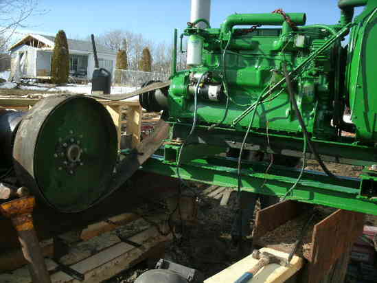 mill foundation
mounting motor
