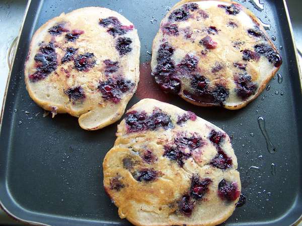 Blueberry Pancakes!
