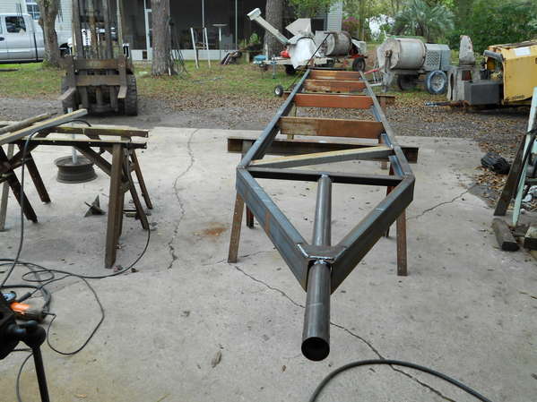 Frame before painting
